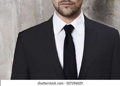 suit and tie
