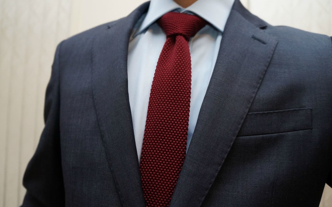 suit and tie